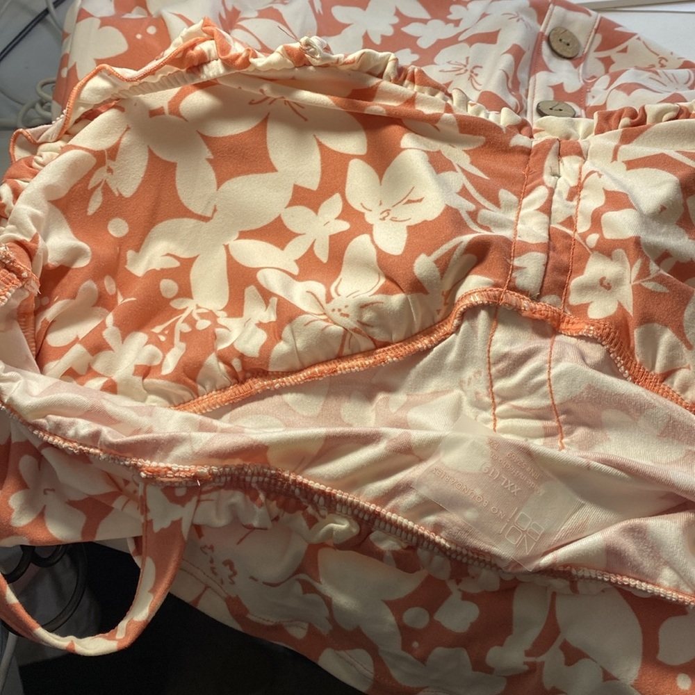 SunnDress Blush & White Pattern Sz XXL NWT - Picture 4 of 6